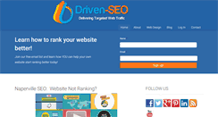 Desktop Screenshot of driven-seo.com